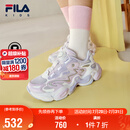 FILA斐乐童鞋儿童跑步鞋2025年夏季透气运动鞋男女中大童跑鞋