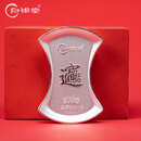 归银堂纯银茶宠招财纳福摆件足银9999壹锭银元宝原创投资收藏礼物送礼 财运款+证书