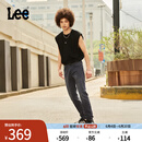 Lee凉凉裤春夏726标准直脚怀旧复古轻薄黑灰色男牛仔裤潮流A06394 黑灰色 32