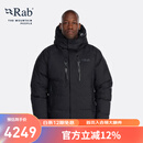 Rab秋冬男800篷Batura高山羽绒服鹅绒运动防风抗撕耐磨450g  QDB-43 黑色(New) M