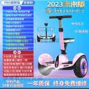柏思图（besintu）2024新款柏思图智能坐骑电动平衡车儿童成年腿控6—12-15平行车 2024青春粉色未来版【高端进口电机机芯】