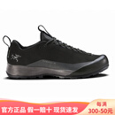 始祖鸟（ARC'TERYX）男鞋 KONSEAL FL 2 LEATHER GTX 户外防水轻便支撑徒步登山鞋 黑色Black/Black 40 .5码/US7.5