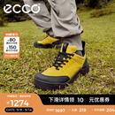 爱步（ECCO）户外运动鞋男 休闲跑步鞋登山徒步鞋耐磨抓地鞋子 越野822354 HL 黄色82235458277 41