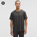 lululemon丨Soft Jersey 男士短袖针织衫 芯吸 LM3ES3S 杂色黑/杂色石墨灰 M