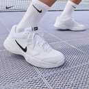 耐克男子缓震网球鞋秋季运动训练支撑抓地舒适官方NIKE AR8836 100白色/黑/白色 42