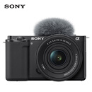 索尼（SONY）ZV-E10K APS-C画幅微单相机 新升级标准镜头套装 黑色 新套机镜头E PZ 16-50mm F3.5-5.6 OSS II