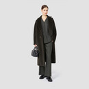 MAX MARA【季末甄选】尊享7折 女装羊驼毛混纺大衣9016155306 深绿色 36