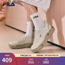 斐乐（FILA）官方女鞋COOKIES复古帆布鞋2025夏新款曲奇鞋运动休闲鞋 豆腐白-TF 37.5
