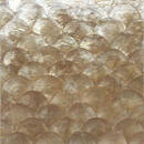 语森忆贝壳马赛克现代轻奢客厅电视背景墙壁纸定制沙发玄关其他尺寸 金色圆片