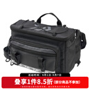 达亿瓦（DAIWA） 路亚渔具包 多功能收纳大容量双肩包斜挎包钓鱼腰包 路亚腰包-黑色（32x12x20cm)