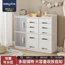 babyviva 多功能抽屉式收纳柜子婴幼儿童宝宝衣柜零食玩具书本极简储物箱