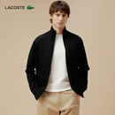 LACOSTE法国鳄鱼男装时尚潮流休闲拉链翻领卫衣开衫外套|SH2702 031/黑色 M 4 /175