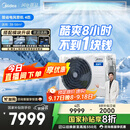 美的4匹 酷省电 风管机一拖一超一级能效 家用中央空调 热销TOP1 KFR-90T2W/B3-KS(1)乐享四代国家补贴