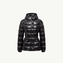 Moncler盟可睐[小蛮腰]Barante女士连帽短款羽绒夹克外套- 黑色 S (1)