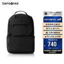 新秀丽（Samsonite）双肩包时尚商务电脑包通勤大容量背包黑色 15.6英寸 NX5*09001