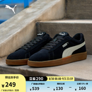 彪马（PUMA）经典复古休闲薄底板鞋男女百搭防滑运动鞋 SMASH 390984 海军蓝-白色-23 42