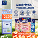 多乐士（Dulux）森呼吸淳零护敏竹炭全效防霉抗菌儿童漆乳胶漆A8207白色套装15L