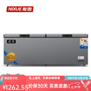 妮雪冰柜商用家用冷柜卧式大容量全冷冻柜展示柜冷冻冷藏大冰柜 1188单温铜管智能版2000*800*850