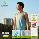 Flipbelt飞比特男风洞背心2.0运动夏季无袖t恤跑步健身速干 冰晶绿 L 