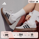 adidas「小锯齿」D-PAD CLASSIC休闲美高风复古篮球板鞋阿迪达斯 浅灰/黑色/浅猩红   42