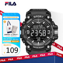 斐乐（FILA）电子表夜光中学生考试手表大学生潮流运动防水腕表 6564-006