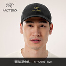 ARC'TERYX始祖鸟 BIRD WORD CAP 男女同款 弯檐帽 24K BLACK/黑色 L-XL