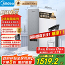 美的（Midea）【白泽Max 1200G】0阻垢剂净水器国家补贴家用 6年RO反渗透厨下式直饮过滤净水机 触控屏双出水