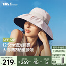 蕉下（beneunder）遮阳帽防晒帽女大帽檐渔夫帽子海边度假爬山装备夏季太阳帽粉