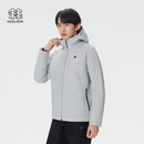 KOLON SPORT可隆羽绒衣防水防风透湿耐磨男士冲锋衣2级