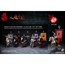 BURJUMAN三国系列兵人303TOYS 1/12 关羽 赵云 张飞 黄忠马超 刘备五虎将 SG008人马旗全套含刘备