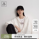 Marc O'Polo/MOP  【明星同款】25秋季新款时尚设计感白色宽松连帽夹克外套女 白色100 XS
