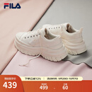 斐乐（FILA）女鞋帆布鞋LAVA胖胖底厚高底增鞋板鞋帆布鞋休闲鞋 奶白-GD 35.5
