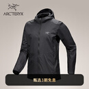 ARC'TERYX始祖鸟 INCENDO AIRSHELL HOODY 轻量 男子 风壳夹克 BLACK/黑色 M