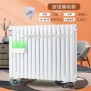 菲份加水电暖器水电暖气片家用水暖取暖器卧室客厅注水电暖气片省电 手动双10柱（无遥控） 1cm*1柱