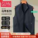 GUYN牌男装马甲男士户外休闲夏季钓鱼外穿坎肩背心立领无袖外套 藏青色现货速达 藏青色现货速达 M 170现货速达