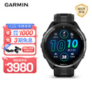 佳明（GARMIN）Forerunner965铁三跑步游泳滑雪户外运动智能手表男女表极夜黑