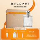 宝格丽（BVLGARI）大吉岭茶男士淡香水50ml木质调白衬衫中性香礼盒 生日礼物