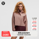 lululemon丨Rain Chaser女士运动夹克 LW4CANS 暮光玫瑰棕 S /6