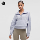lululemon丨Scuba 女士超宽松款烟囱领卫衣 LW3IJ6S 宁静蓝 M /L