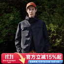 拓路者朱雀冲锋衣男三合一硬壳冬季夹克外套户外高海拔登山服女防水防风 黑色-抓绒两件套（无腋下拉链） XL