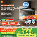 米家小米欧式顶吸抽油烟机净烟机P2 家电国家补贴20%以旧换新油烟机天然气燃气灶MJ06CY【套装商品】