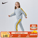 NIKE 耐克童装男女童长袖卫衣+长裤2件套装春秋儿童裤子