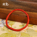 七宝缘琼枝直切沙丁级珊瑚手串简约天然珊瑚素串正品收藏级精品高端礼品