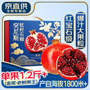 田良季突尼斯软籽石榴【多地次日达】会理新鲜中秋超红水果无籽送礼礼盒 5斤礼箱装丨较划算 精选超大果丨单果350g-400g+丨很甜