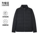 九牧王羽绒服男装秋冬保暖舒适亲肤柔软上装 修身版+日食蓝+AK5D51417 M 170/92A(48)