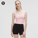 lululemon丨Wunder Train 女士宽肩带运动背心 LW1FOTS 喜悦粉 S /6