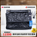 【二手99新】圣罗兰黑银niki中号|小号单肩包 二手奢侈品箱包纪念日礼物 99新中号