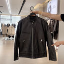 太平鸟男士简约时尚外套B1BDF4F06 黑色9 XL