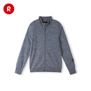 reima芬兰reima2025秋冬新品男女儿童中童羊毛保暖透气针织卫衣夹克 灰色-9400 152 cm