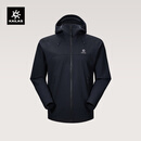 KAILAS凯乐石M8软壳衣男户外徒步耐磨弹力透气轻量防风防泼连帽外套秋冬
